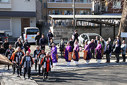 聖徳太子節分会 お練り