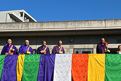 聖徳太子節分会 豆まき