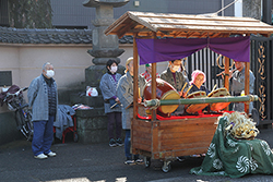 聖徳太子節分会 お囃子