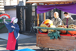 聖徳太子節分会 お囃子