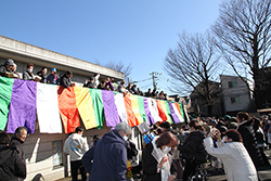 聖徳太子節分会 豆まき